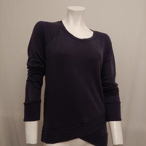 Athleta Crossover Hem Long Sleeve Size small oversized